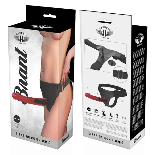 attraction harness brant 19 cm - pas z wymiennym elementem 4 cm na Arena.pl
