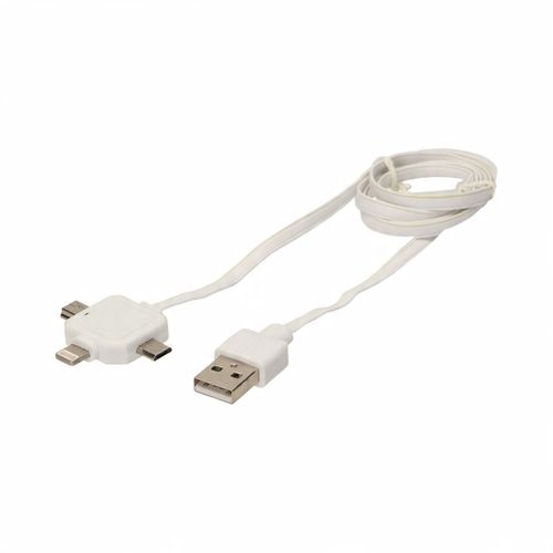 Kabel USB 3w1 Lightning+microUSB+miniUSB 80cm na Arena.pl