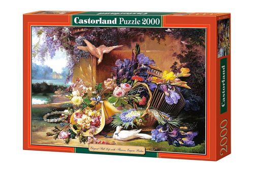 Puzzle 2000 el. Life with Flowers, Eugene Bidau na Arena.pl
