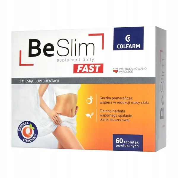 Be Slim Fast 60 tabletek Colfarm zdjęcie 1