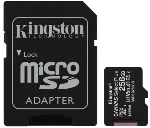 KINGSTON KARTA MICROSD 256 GB MICRO CL10 ADAPTER na Arena.pl