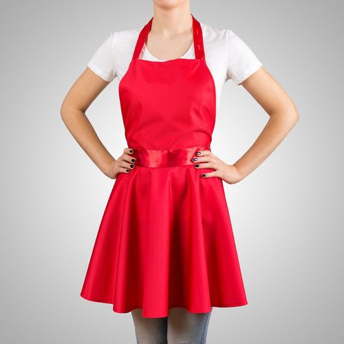 Nitly Red - Fartuszek Sukienka na Arena.pl