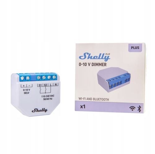 Shelly Inteligentny Ściemniacz światła WiFi Plus 0-10V Dimmer na Arena.pl