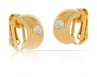 klipsy z kryształkami preciosa z kolekcji classic (e5076au)