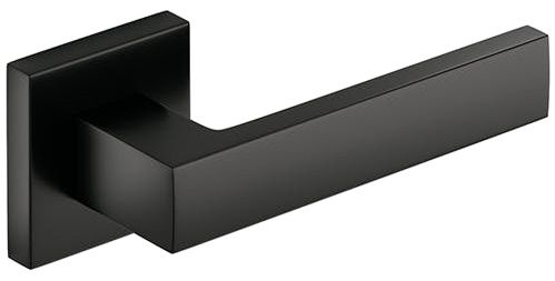 KLAMKA DRZWIOWA CUBE - KOLOR CZARNY - PREMIUM zdjęcie 1