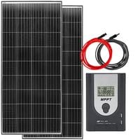 ZESTAW FOTOWOLTAICZNY 400W SOLARNY MPPT NA KAMPER ŁÓDŹ JACHT