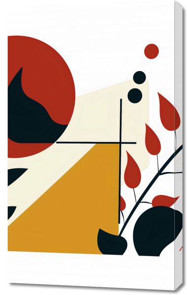 Obraz 60x100cm Ogień i Flora zdjęcie 1