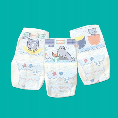 PAMPERS SPLASHERS PIELUCHY DO PŁYWANIA KĄPIELI NA BASEN R.4-5 9-15KG 11 SZT na Arena.pl