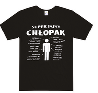 koszulka super fajny chłopak k023