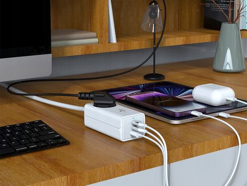 Ładowarka Sieciowa Gan Evo 65W 2 Xusb-C+Usb+230V na Arena.pl