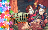 Puzzle tradycyjne Wodogrzmoty - Gravity Falls