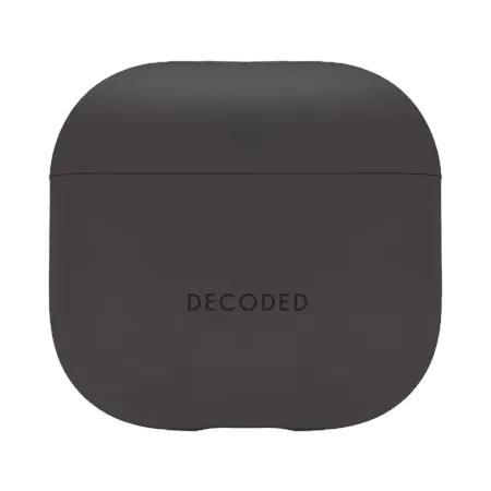 Etui Decoded Silicone Aircase  na AirPods 4 - grafitowe na Arena.pl