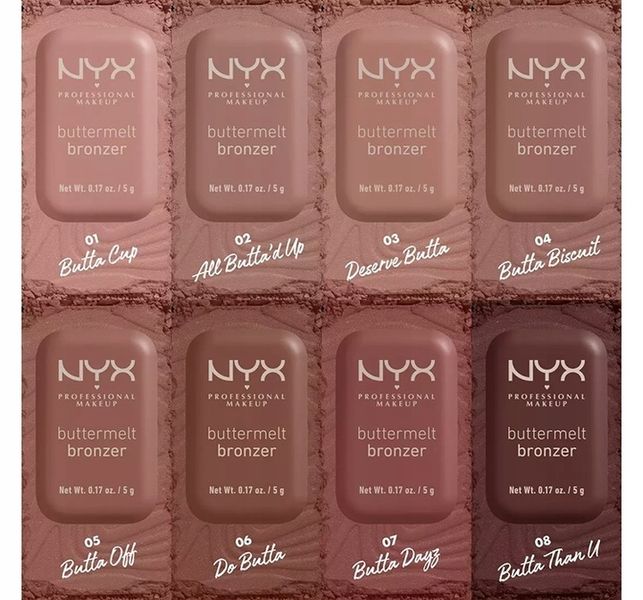 NYX Professional Makeup Buttermelt Bronzer 02 All Buttad Up zdjęcie 3