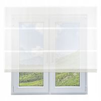 Roleta Rzymska Na wymiar Woal Biały