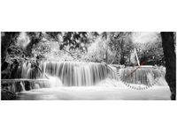 100X40CM ZEGAR NAD WODOSPADEM OBRAZ