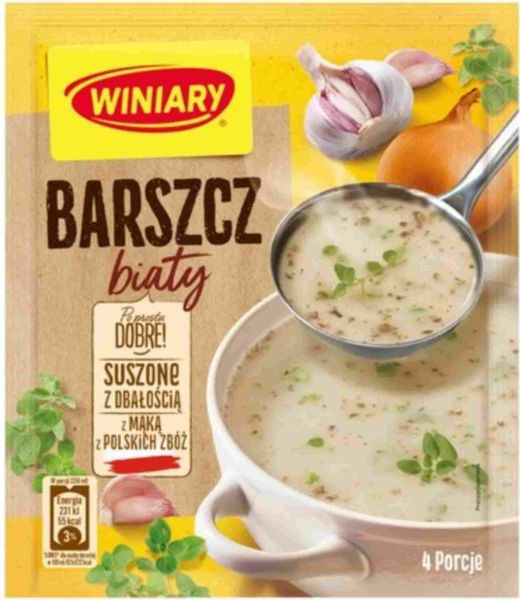 WINIARY Zupa Barszcz Biały 66g zdjęcie 1