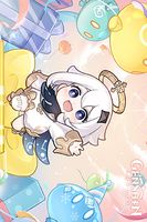 Pocztówka urodzinowa Genshin Impact