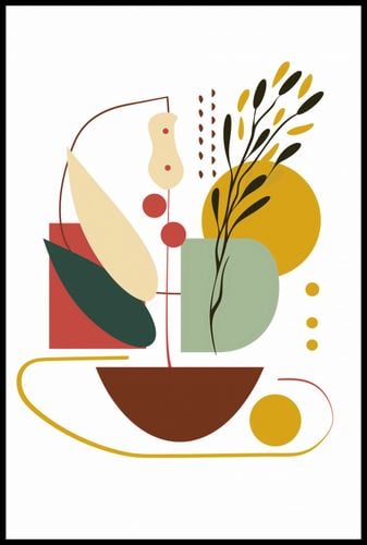 Plakat 61x91,5cm Harmonia Natury Martwej na Arena.pl