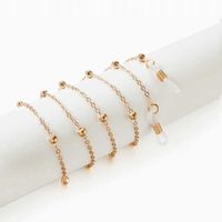 ZAWIESZKA ŁAŃCUSZEK DO OKULARÓW Damski Złoty