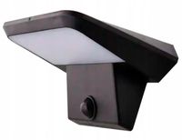 LAMPA SOLARNA OGRODOWA Z CZUJNIKIEM RUCHU I ZMIERZCHU ŚCIENNA 800 LUMENÓW