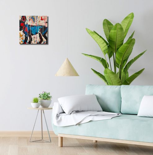 Obraz 30x30cm Miejski Pies na Arena.pl