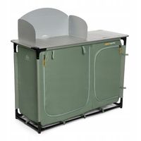 Szafka turystyczna kuchenna KADVA CAMPcook 221 zielony OS Aluminiowy Blat