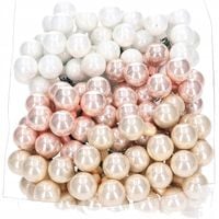 BOMBKI SZKLANE DO STROIKÓW NA DRUCIKU CHOINKOWE BOMBKA 2cm 144szt