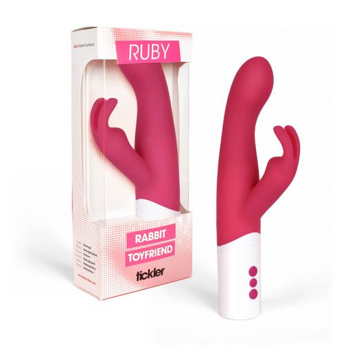 Wibrator - Tickler Vibes Ruby Rabbit Toyfriend Vibrator na Arena.pl