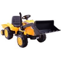 TRAKTOR NA AKUMULATOR Z PRZYCZEPĄ - JCX, PILOT S-617