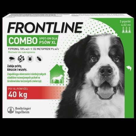 FRONTLINE combo dla psów XL 3 pipety na Arena.pl