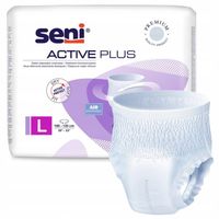 SENI ACTIVE PLUS L MAJTKI CHŁONNE WCIĄGANE DLA DOROSŁYCH 10szt.