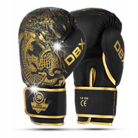 RĘKAWICE BOKSERSKIE SPARINGOWE TRENINGOWE GOLD DRAGON DBX BUSHIDO 14 oz