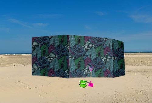 PARAWAN PLAŻOWY Liście z indywidualnym napisem 3 PANELE 46.3 na Arena.pl