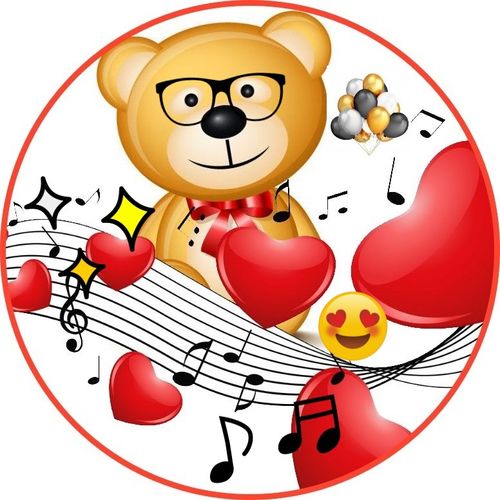 Opłatek na tort Urodziny Roczek Chrzest Miś Misiu na Arena.pl