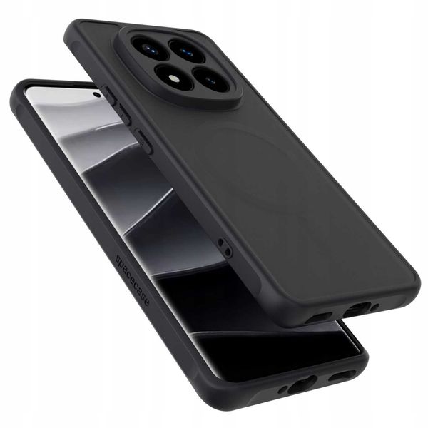 Spacecase Hybrid Mag Redmi Note 14 Pro+ 5G Black zdjęcie 5