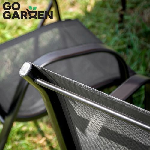 KRZESŁO OGRODOWE METALOWE TARASOWE BALKONOWE FOTEL TARAS BALKON SZARE 4 SZT na Arena.pl