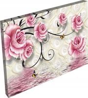 OBRAZ na płótnie Kwiaty DO SALONU MAGNOLIA 120x80