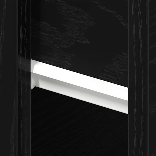 Szafka Nocna z szufladą Czarny dąb 46 x 29.5 x 30 cm na Arena.pl