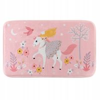 DYWANIK dla dziewczynki RÓŻOWY WOODEN FAIRY 75x45