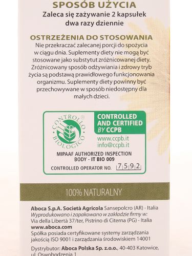 Mniszek monokoncentrat - Aboca - 50kaps na Arena.pl