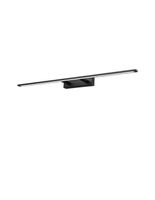 Łazienkowa lampa ścienna Inirida listwa LED 30W czarna