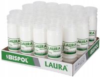 Wkłady zalewane TACA 24 szt. LAURA L4 śred. 5,5 cm wys. 17,5 cm około 68h