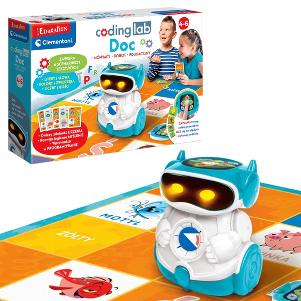 Clementoni programowanie Edukacyjny robot Doc 50730 zdjęcie 1