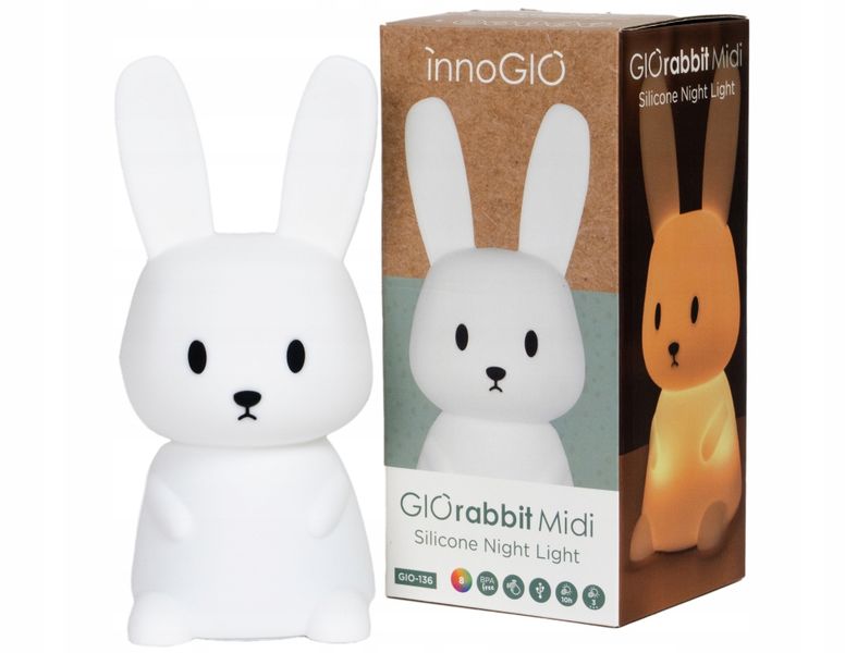 Silikonowa lampka GIOrabbit Midi zdjęcie 1