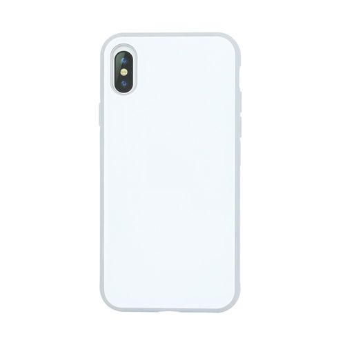 Nakładka DEVIA Glass iPhone X/ iPhone XS biała na Arena.pl