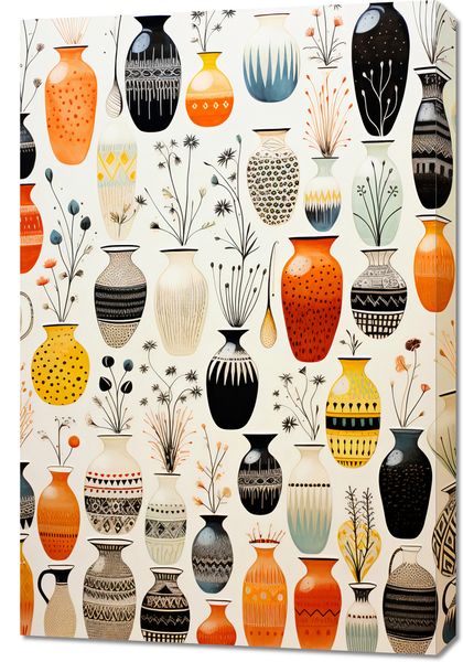 Obraz 60x90cm Symfonia Wazonów zdjęcie 1