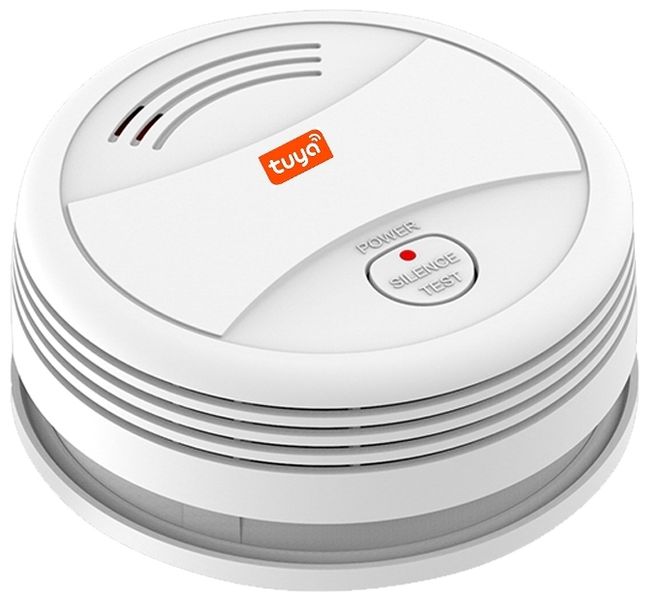 CZUJNIK DETEKTOR SENSOR DYMU WiFi TUYA SMART Idomtuya zdjęcie 3