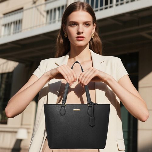 ZESTAW TOREBEK DAMSKICH 4W1 – STYLOWE TOREBKI NA CO DZIEŃ I DO PRACY CZARNY na Arena.pl