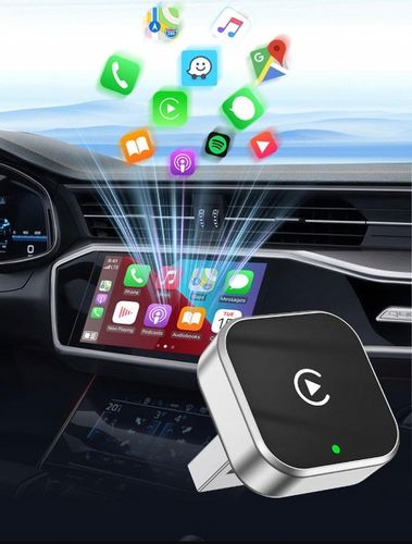 BEZPRZEWODOWY CARPLAY DONGLE BOX ANDROID AUTO ADAPTER DO APPLE IOS na Arena.pl