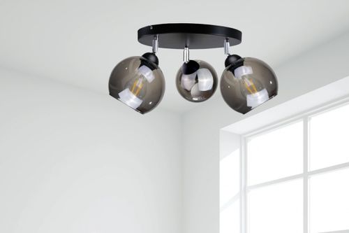 Spot 3xE27 YUNO BLACK na Arena.pl